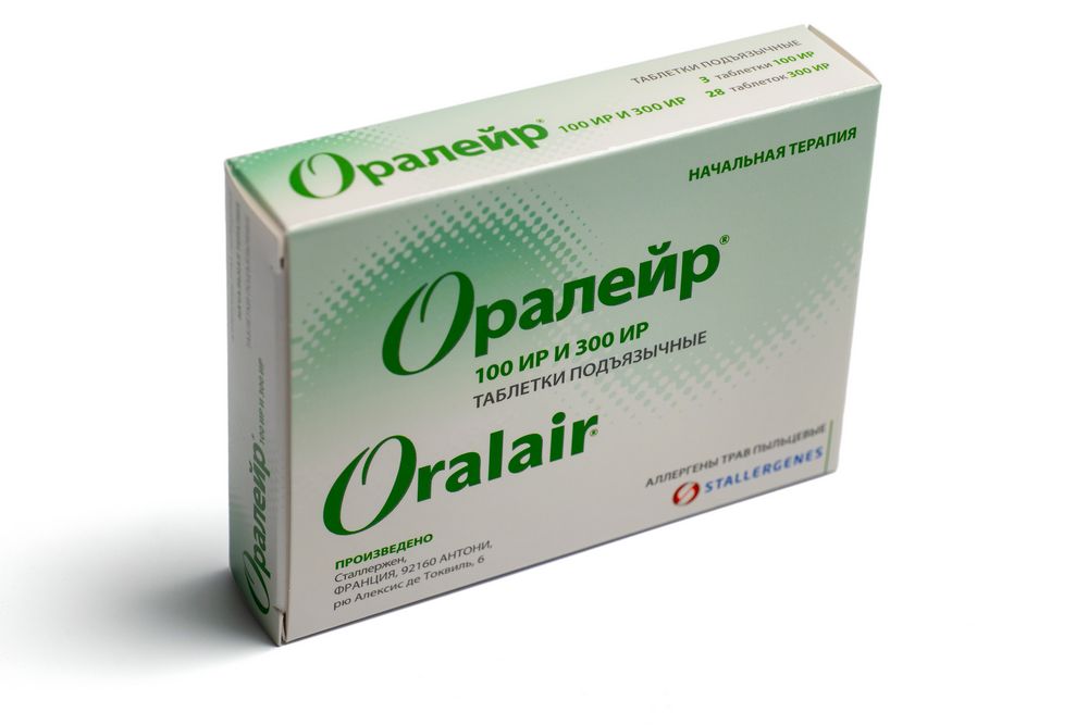 Таблетированный препарат Оралейр